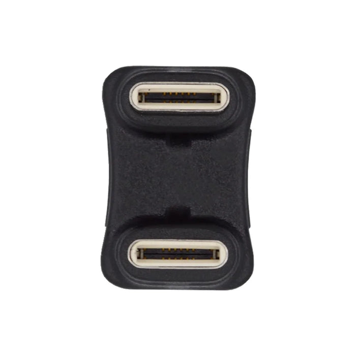 UC-009-MM Elbow U-Shape Dual-Head USB-C Adapter 480Mbps Fast Transmission Type-C Male to Male Coupler Extender Converter - 2