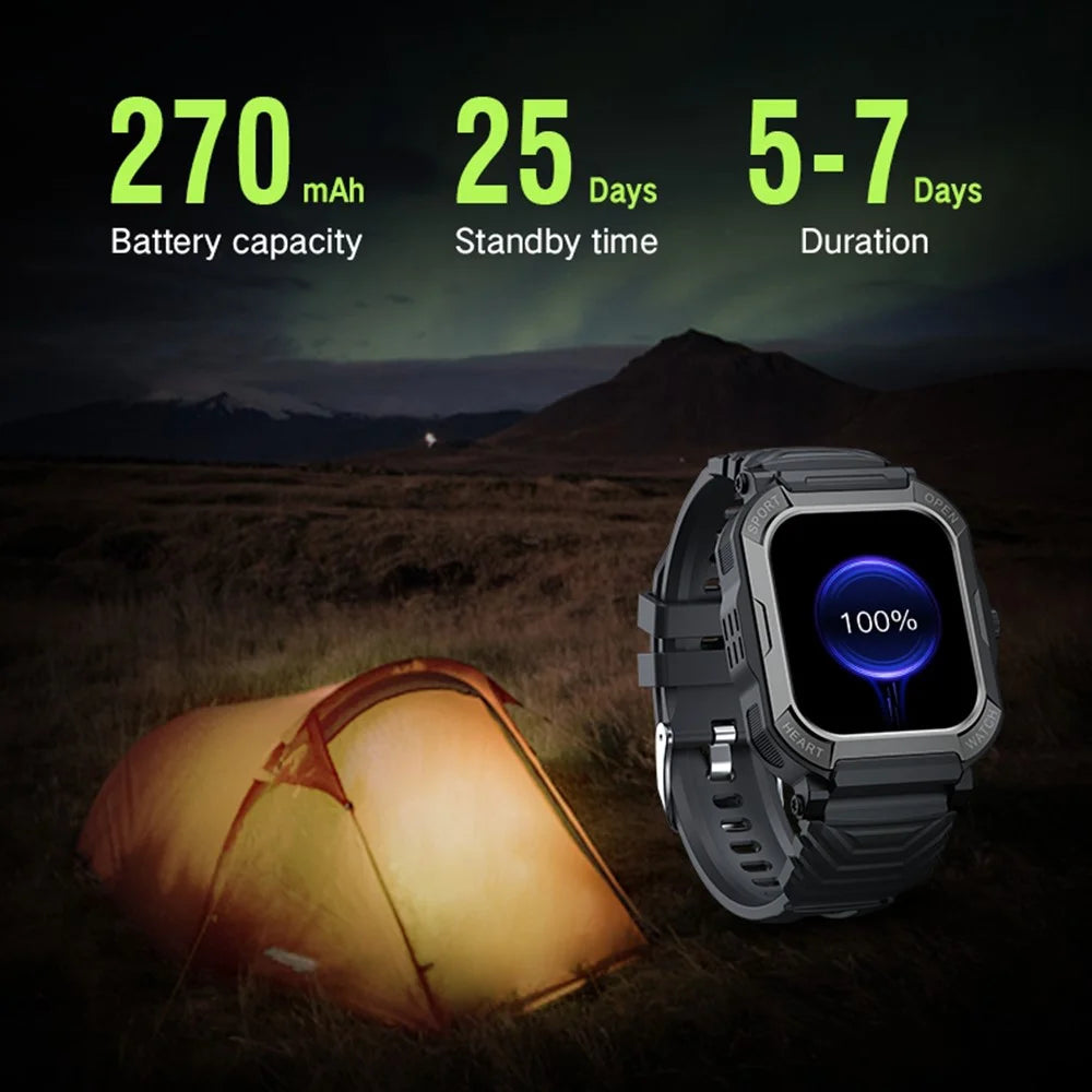 H30 Bluetooth-compatible Call Smart Watch Multi-Sport Watch Blood Oxygen, Sleep Monitor 1.91-inch Screen Bracelet with Pedometer - Black - 4