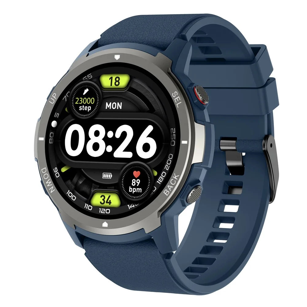 S52 1.39-inch TFT Screen Smart Watch Multifunction Sports Fitness Watch with Heart Rate Monitoring - Blue - 1