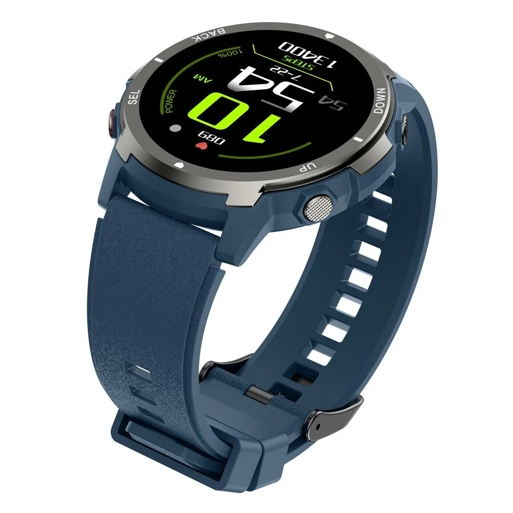 S52 1.39-inch TFT Screen Smart Watch Multifunction Sports Fitness Watch with Heart Rate Monitoring - Blue - 7