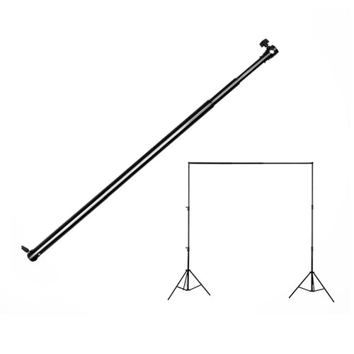 2m Collapsible Photography Backdrop Rod Aluminum Alloy Backdrop Bar Support Crossbar Pole - 1