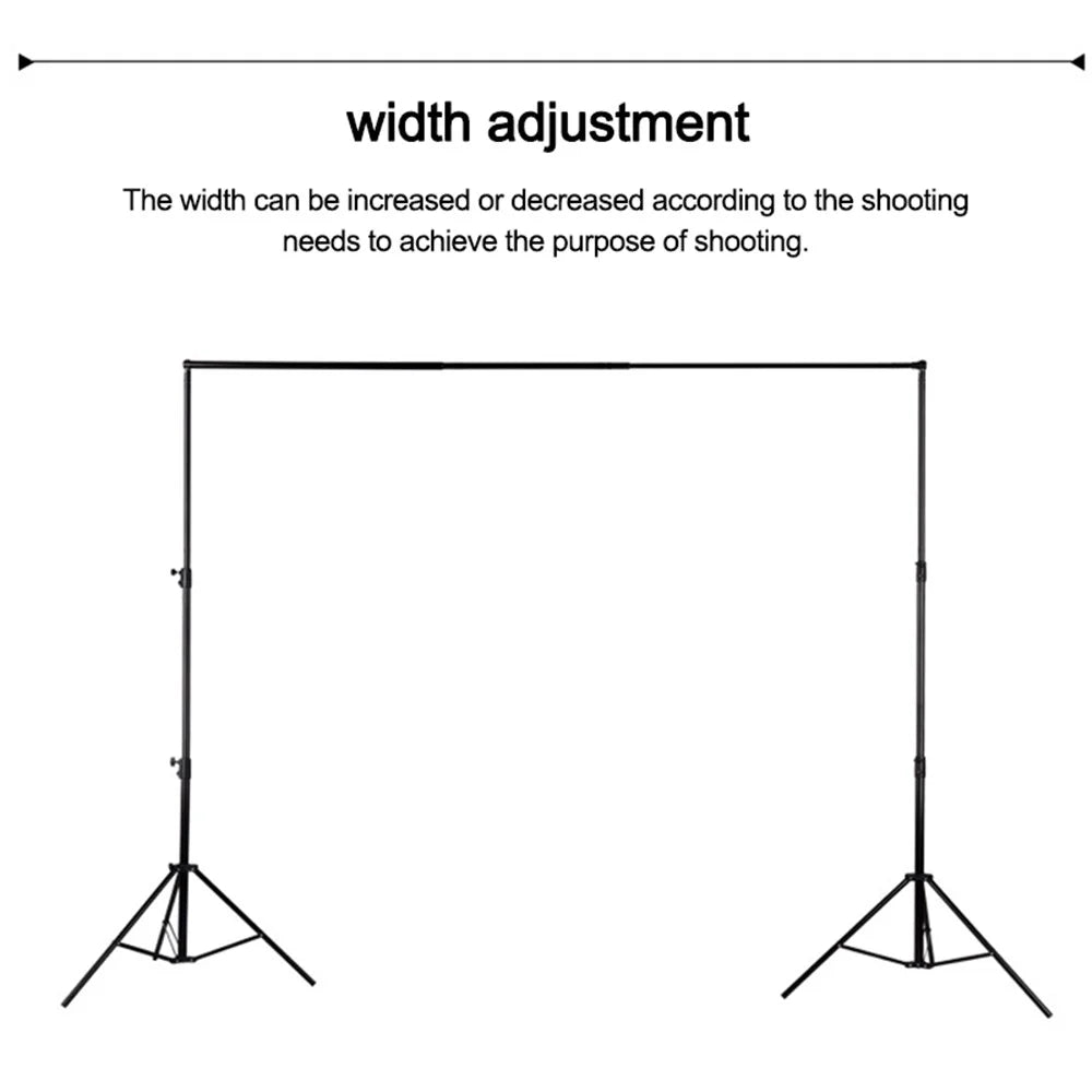 3m 3 Section Telescopic Aluminum Alloy Background Support Cross Arm Crossbar for Background Cloth Frame - 3