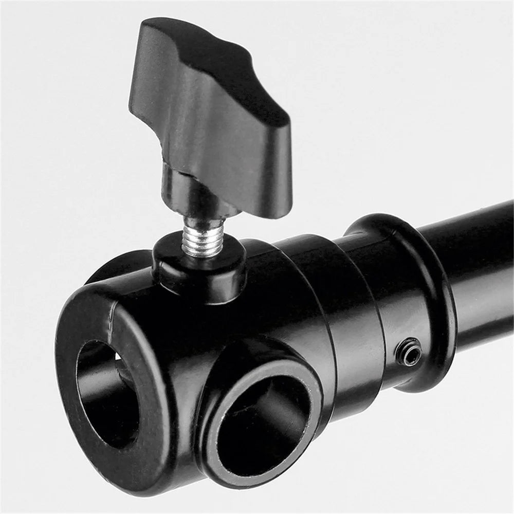3m 3 Section Telescopic Aluminum Alloy Background Support Cross Arm Crossbar for Background Cloth Frame - 6