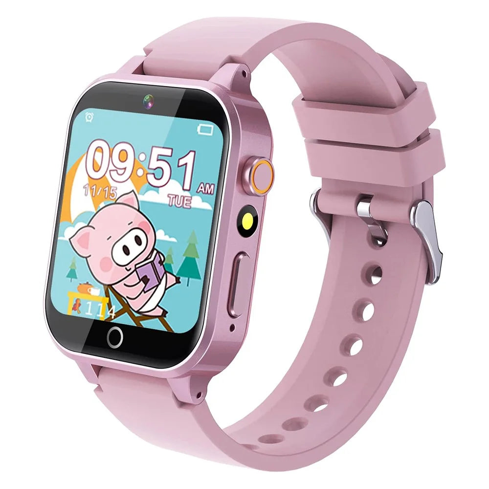 X33 Kids Camera Pedometer Music Game Smart Watch Student Smart Bracelet with Built-in 26 Puzzle Games - Purple - 2