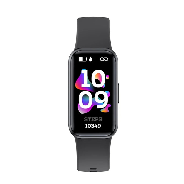 H98 HD 1.47" Touch Screen Smart Bracelet Water Resistant Health Monitoring Fitness Watch with TPU Strap - Black - 4