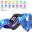 H98 HD 1.47" Touch Screen Smart Bracelet Water Resistant Health Monitoring Fitness Watch with TPU Strap - Black - 7