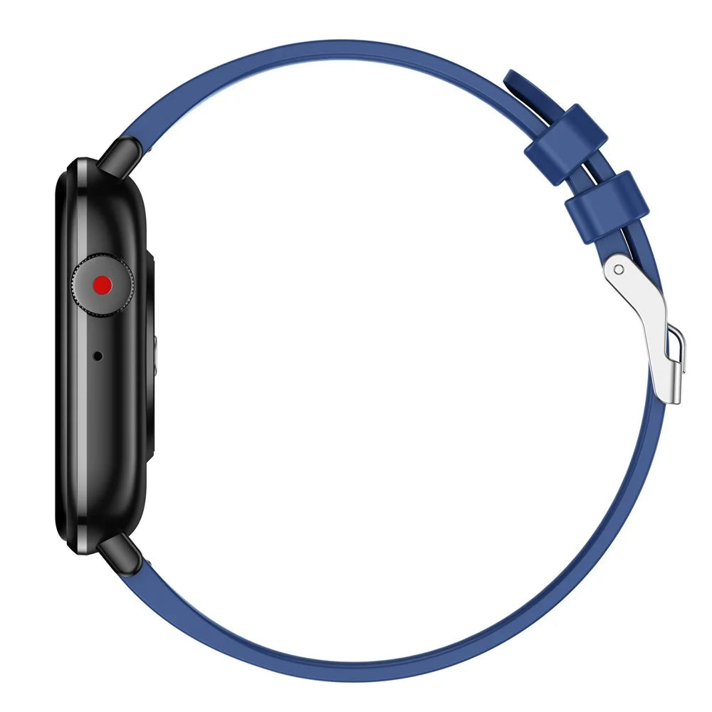 M2 1.96 inch HD Screen Smart Watch Bluetooth-compatible Call Sports Bracelet with Temperature Heart Rate Monitoring - Blue - 7