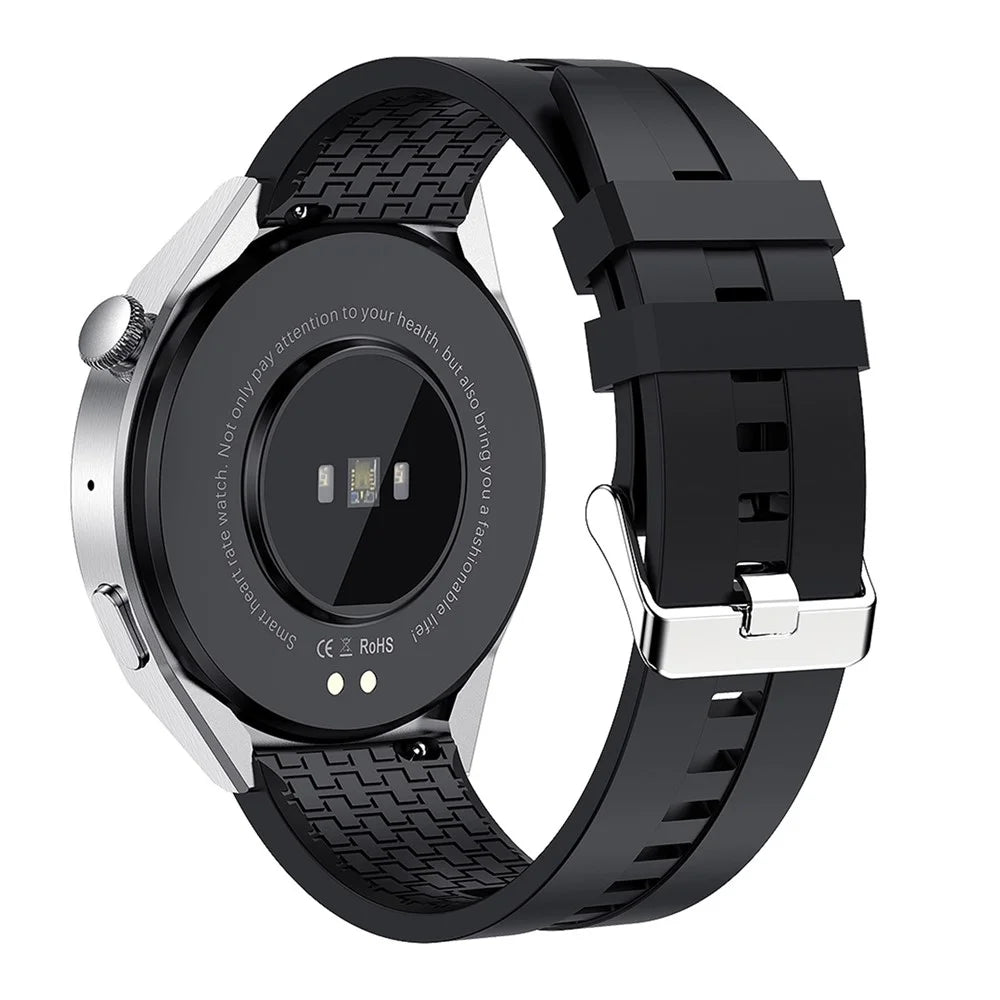PG3MAX Bluetooth-compatible Call 1.6" Smart Watch Blood Oxygen Heart Rate Monitor IP67 Waterproof Sports Bracelet - Silver - 2