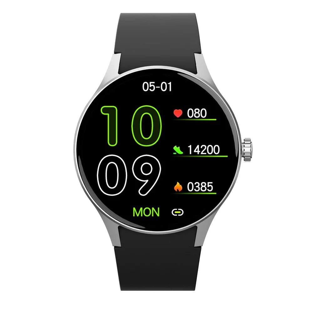 Y80 1.43-inch AMOLED Bluetooth-compatible Call Smart Watch Multi-Sports Modes Fitness Bracelet with Health Monitoring - Black - 2