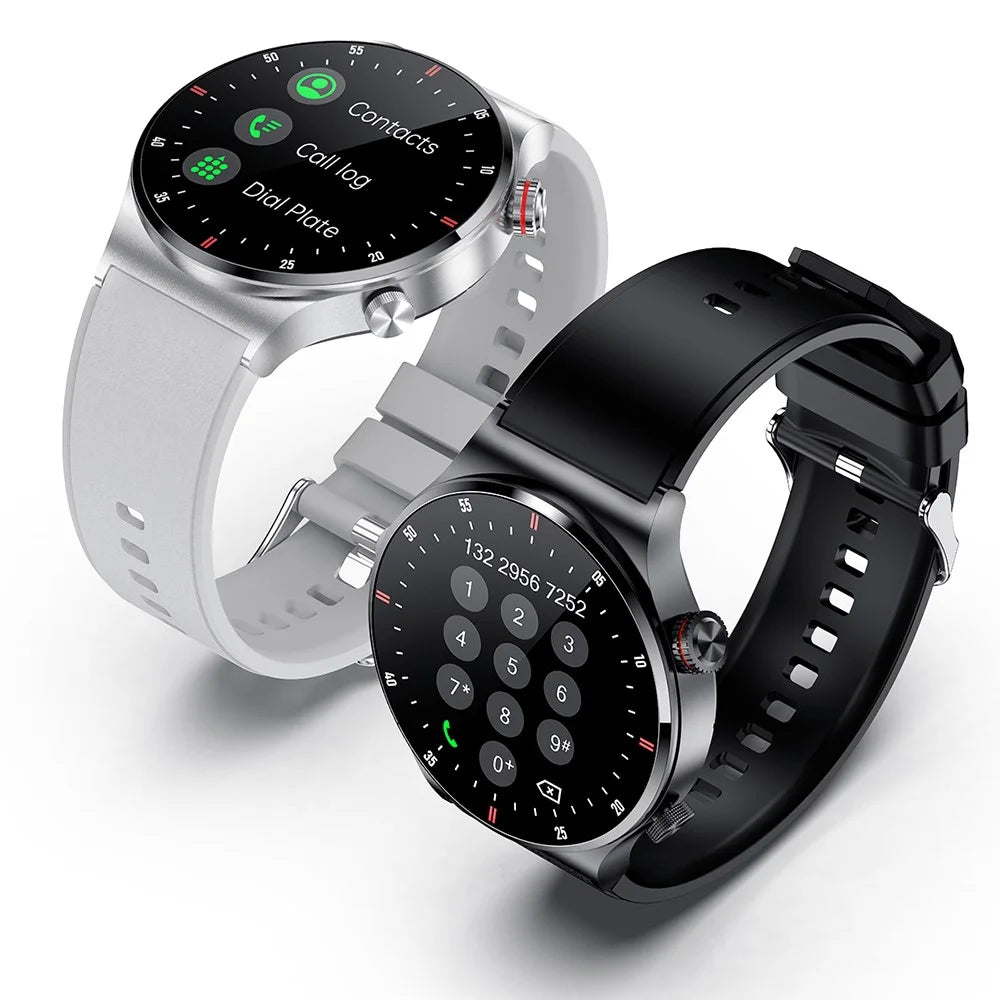 QW33 1.28 inch Smart Watch Music Control Pedometer Bluetooth-compatible Call Multi-Sport Watch with Heart Rate Blood Pressure Monitoring - Black - 7