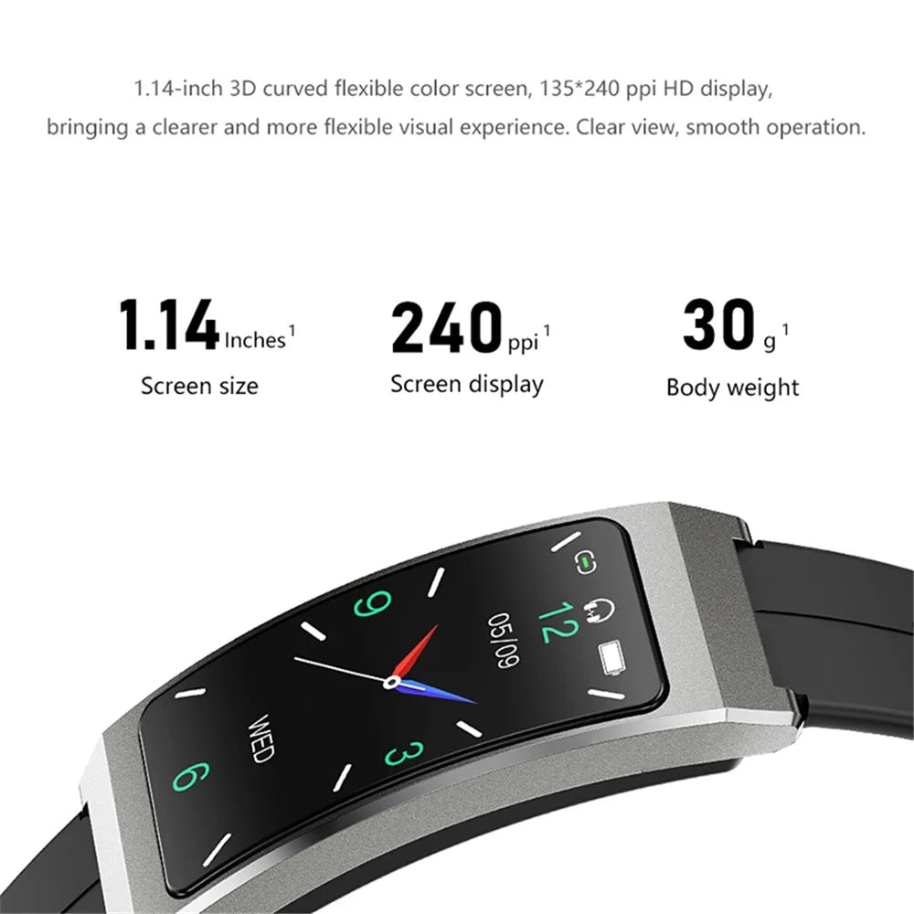 K13S 1.14 inch 2-in-1 Smart Bracelet with Headset Life Waterproof Bluetooth-compatible Calling Sports Watch - Black - 4