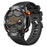 HT17 Smart Watch 1.46" HD Screen Waterproof Activity Tracker Bracelet with LED Flashlight Heart Rate Sleep Monitor - Black - 1