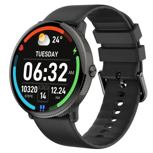 S61 1.43-inch AMOLED Screen Women Smart Watch Heart Rate Monitoring Bluetooth-compatible Calling Waterproof Smart Bracelet - Black - 1