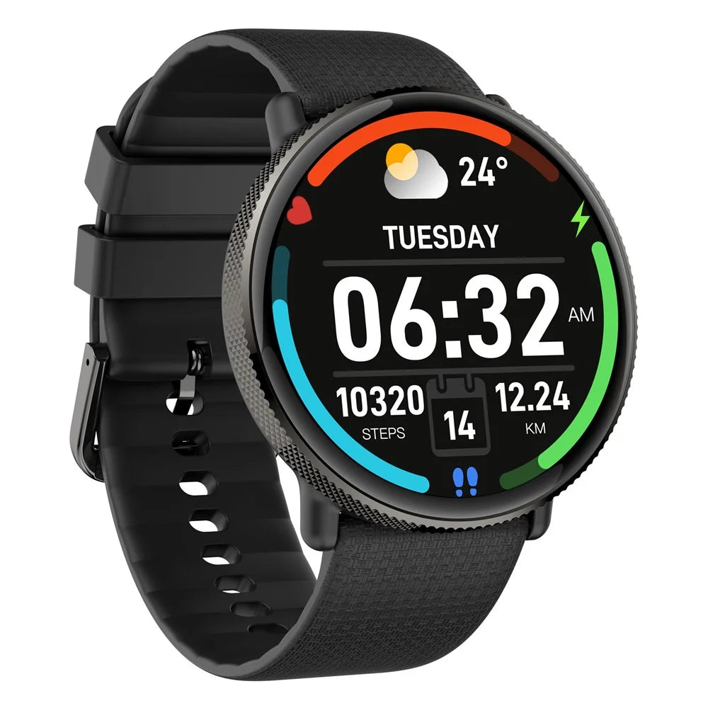 S61 1.43-inch AMOLED Screen Women Smart Watch Heart Rate Monitoring Bluetooth-compatible Calling Waterproof Smart Bracelet - Black - 2