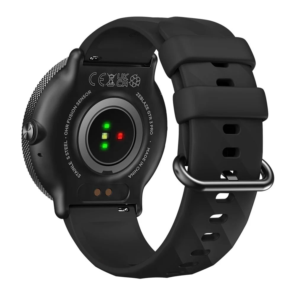 ZEBLAZE GTR 3 Pro 1.43" AMOLED Display Bluetooth-compatible Talk Smart Watch Multi Sports Mode Fitness Watch - Black - 2