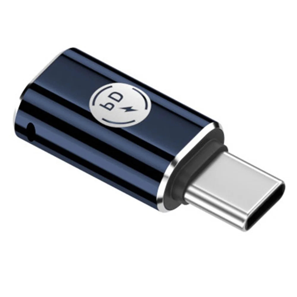 U2-058-LT019 480Mbps USB-C Male to iP Female Converter High Speed Adapter for iPhone Type-C Devices - 2