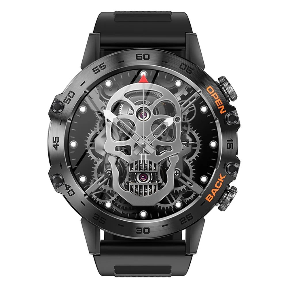K52 1.39 inch IPS Display Smart Watch Heart Rate Monitor Bluetooth-Compatible Talk Long Standby Sports Bracelet - Black - 3