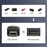 U2-006-MM 3Pcs Micro USB 2.0 to Mini USB 5Pin Male to Female Extension Data Power Adapter - 7