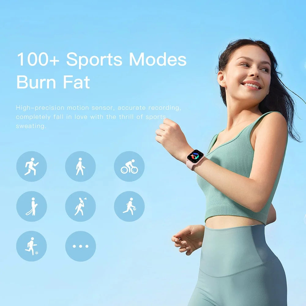 ZL54CJ 1.83-inch Touch Screen Smart Watch Bluetooth-compatible Talk Multi-Sport Mode Fitness Bracelet - Black - 5