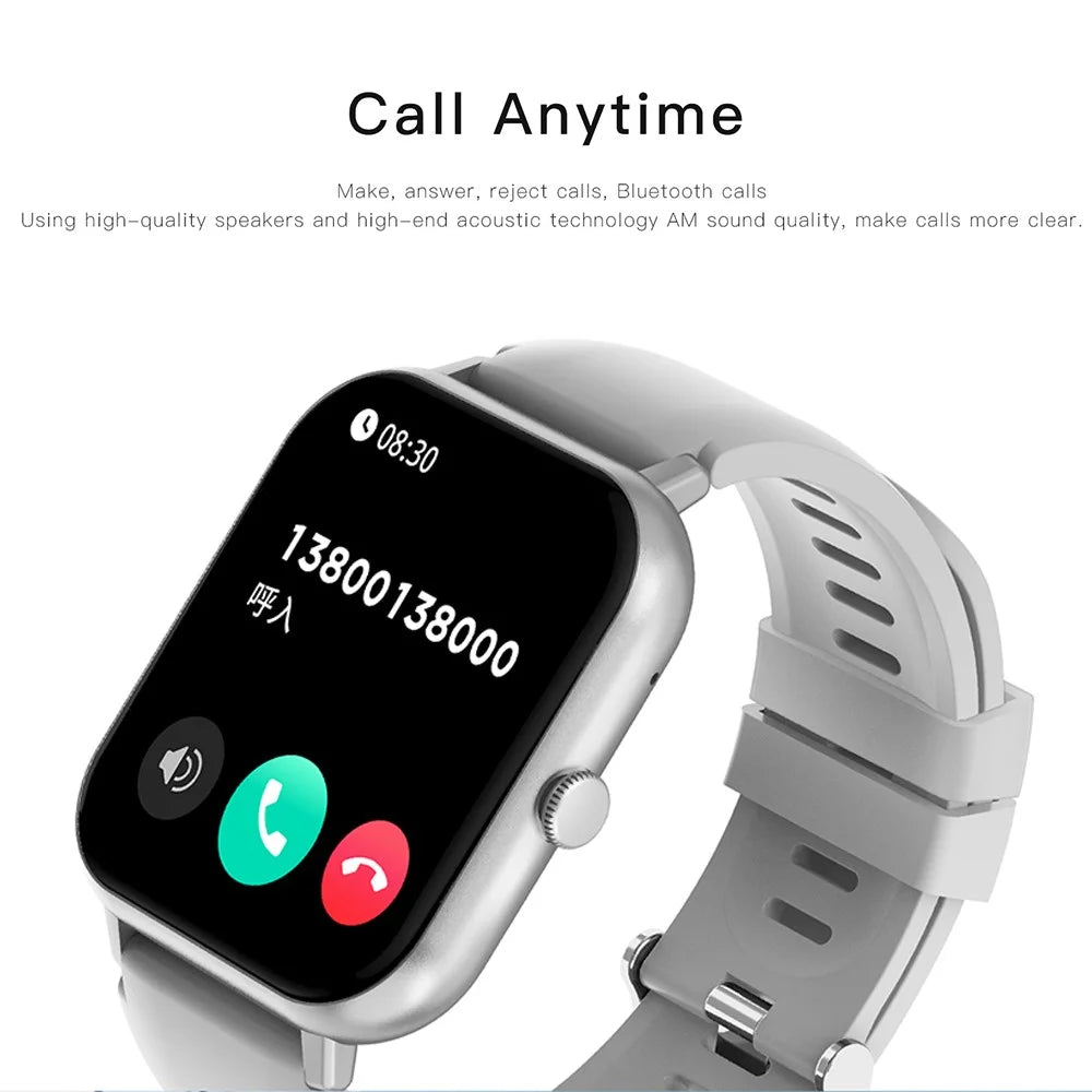 ZL54CJ 1.83-inch Touch Screen Smart Watch Bluetooth-compatible Talk Multi-Sport Mode Fitness Bracelet - Black - 6