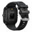 KT71 3ATM Waterproof Outdoor Sports Watch 1.96-inch Screen Bluetooth-compatible Call Smart Bracelet (APP: DaFit) - Black  /  Silver - 3