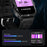 KT71 3ATM Waterproof Outdoor Sports Watch 1.96-inch Screen Bluetooth-compatible Call Smart Bracelet (APP: DaFit) - Black  /  Silver - 5
