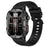 QX11 1.96-inch Display Smart Watch Bluetooth-compatible Talk Outdoor Waterproof Anti-Drop Sports Bracelet for Men - Black - 1