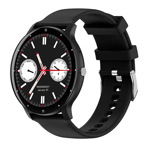 DEVIA Smart Watch WT1 1.39-inch Display IP67 Waterproof Bluetooth-compatible Call Sports Bracelet with Health Monitoring - Black - 1