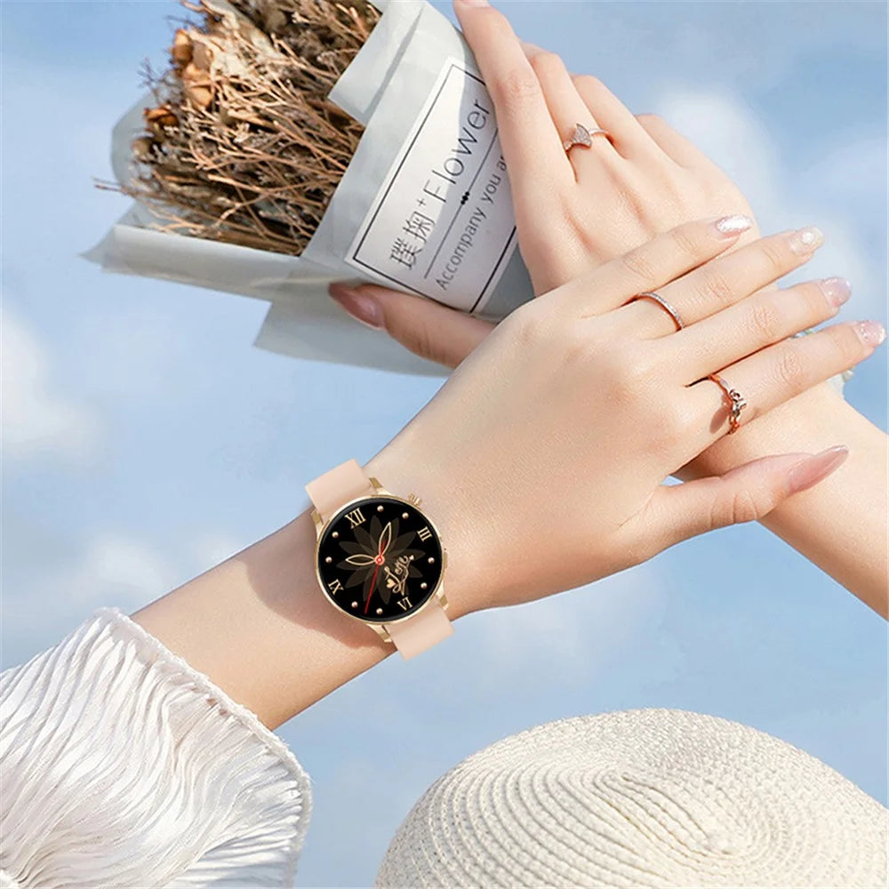 Watch3 pro 1.3" AMOLED Smart Watch with Metal Case Bluetooth-compatible Call Women Health Bracelet with Heart Rate Monitoring - Gold - 3