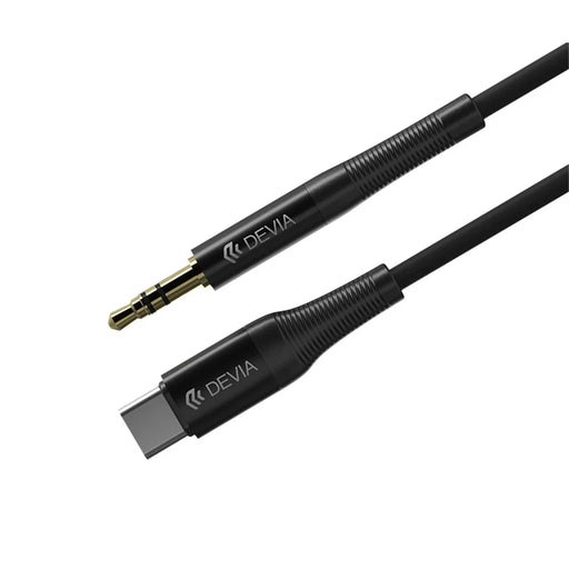 DEVIA Ipure Series 1m Type-C to 3.5mm Audio Cable Aluminum Alloy+TPE AUX Cord - 2