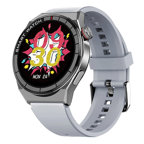 DEVIA M36 Smart Watch Pro 1 IP68 Waterproof Bluetooth-compatible Calling 1.43-inch AMOLED Health Monitor Bracelet - Silver - 1