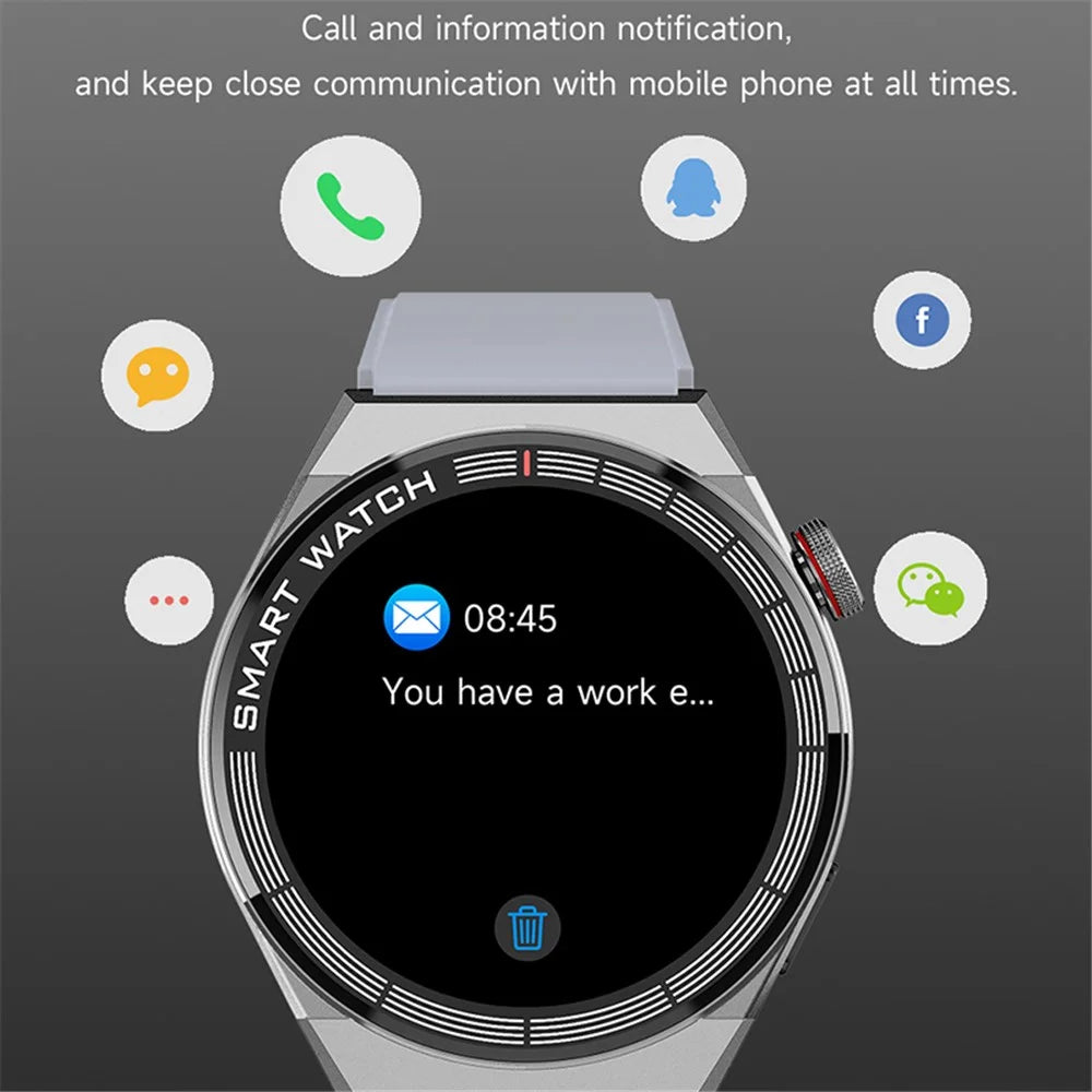 DEVIA M36 Smart Watch Pro 1 IP68 Waterproof Bluetooth-compatible Calling 1.43-inch AMOLED Health Monitor Bracelet - Silver - 5