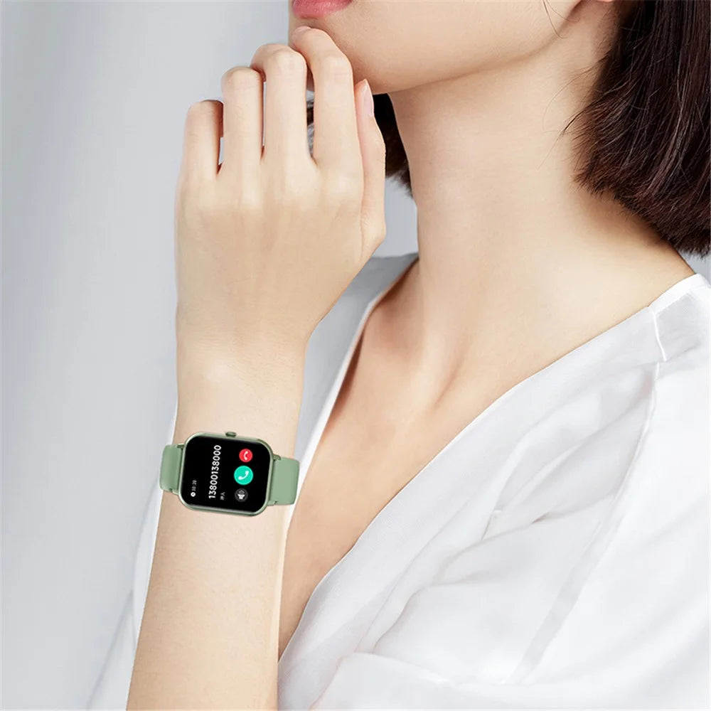 DEVIA ZL54C Smart Watch WT2 1.83-inch Health Monitor IP76 Waterproof Sports Watch Bracelet - Green - 7