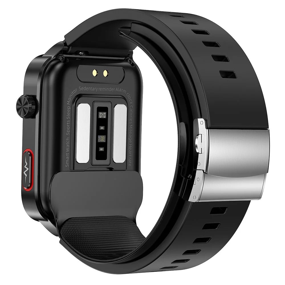 S11 Smart Watch 1.91-Inch Precision Health Monitor Electric Watch - Black - 3