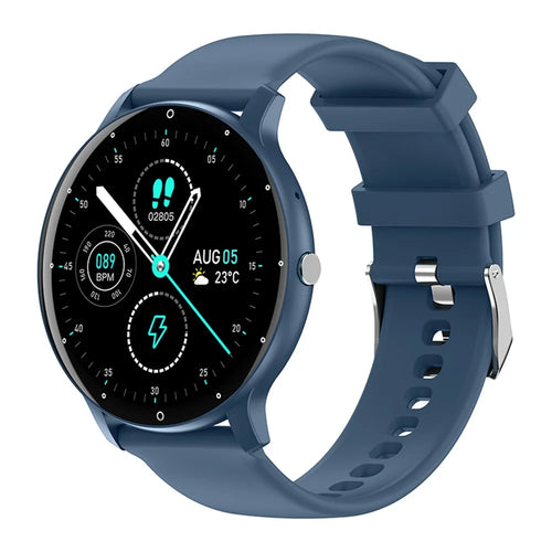 ZL02CPRO 1.28 Inch Heart Rate Monitor Multiple Sports Mode Smart Watch - Blue - 1