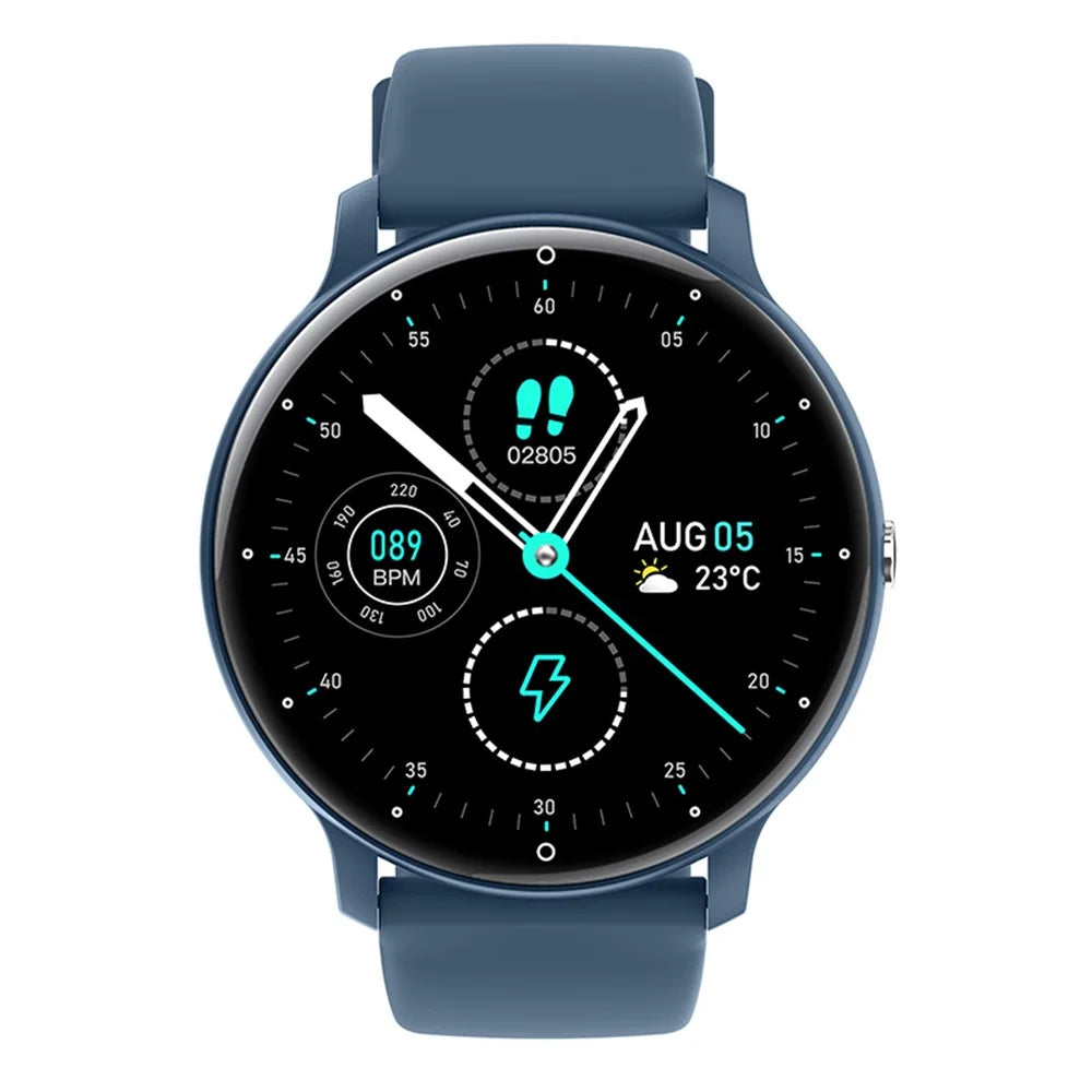 ZL02CPRO 1.28 Inch Heart Rate Monitor Multiple Sports Mode Smart Watch - Blue - 2