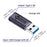 UC-167-QC 2PCS USB 2.0 QC Male to PD Type-C Female Adapters with LED Light - 5