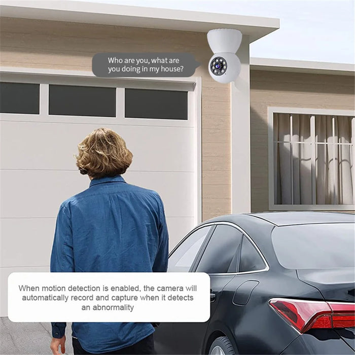 A14 Snowman WiFi HD Camera Night Vision Home Security Baby Monitoring Camera - 6