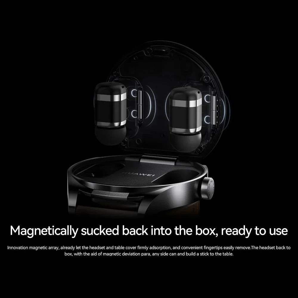 HUAWEI WATCH Buds 1.43-Inch AMOLED Earbuds and Smartwatch 2-in-1 Electric Watch (Chinese Version) - Black - 5