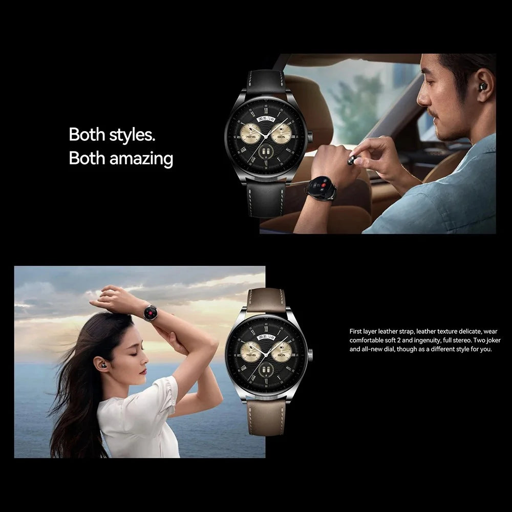HUAWEI WATCH Buds 1.43-Inch AMOLED Earbuds and Smartwatch 2-in-1 Electric Watch (Chinese Version) - Black - 7