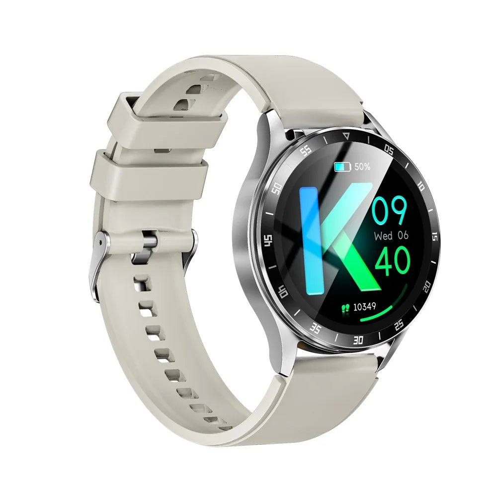 X10 2-in-1 1.39-inch Smart Watch with Earbuds, Flip Cover Version - Silver - 6