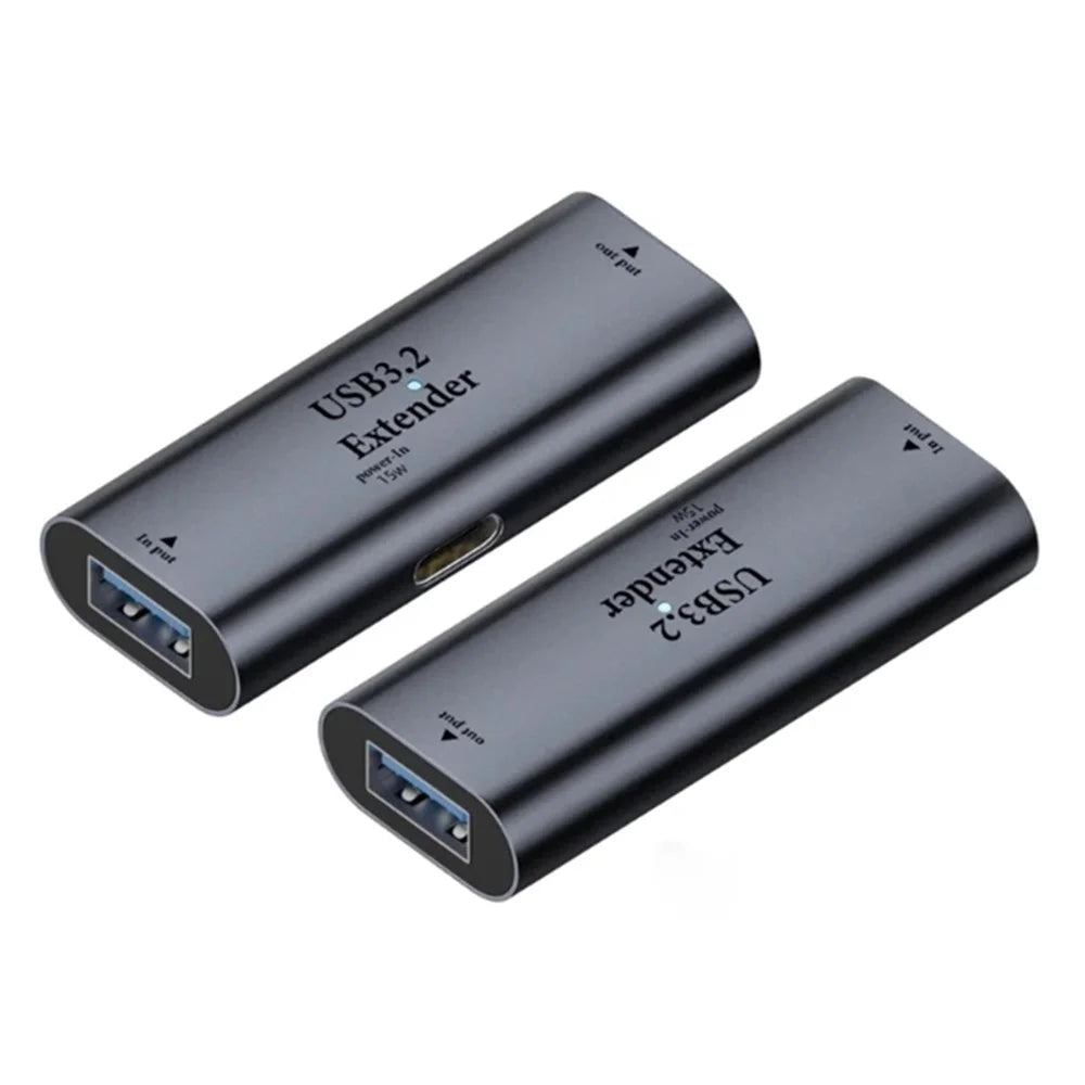 USB-A to USB-A Signal Amplifier 15W Power Supply Extender for Printer / Camera / PC - 1