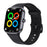 Q32 2.1 Inch Screen Bluetooth-compatible Call Smart Watch with Heart Rate, Blood Pressure, Blood Oxygen Monitoring - Black - 1