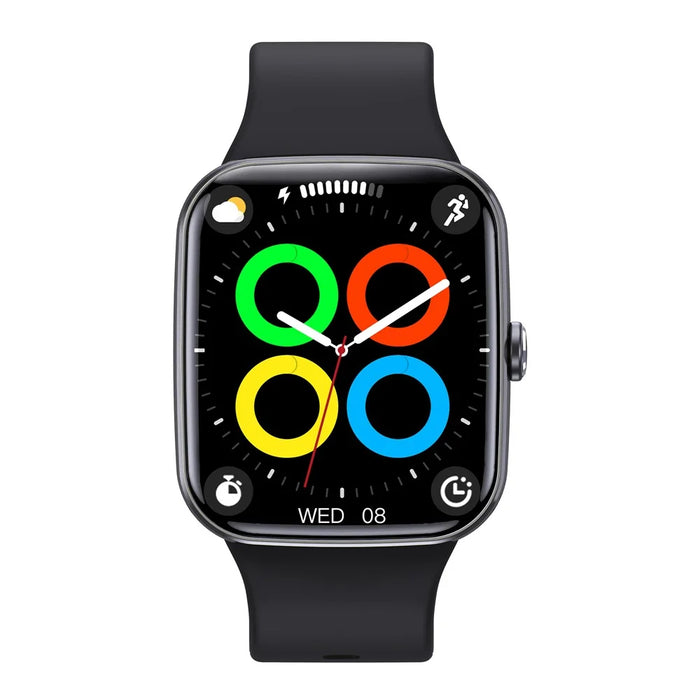 Q32 2.1 Inch Screen Bluetooth-compatible Call Smart Watch with Heart Rate, Blood Pressure, Blood Oxygen Monitoring - Black - 5