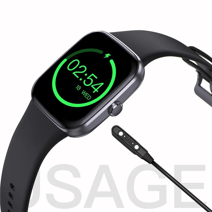 Q32 2.1 Inch Screen Bluetooth-compatible Call Smart Watch with Heart Rate, Blood Pressure, Blood Oxygen Monitoring - Black - 6