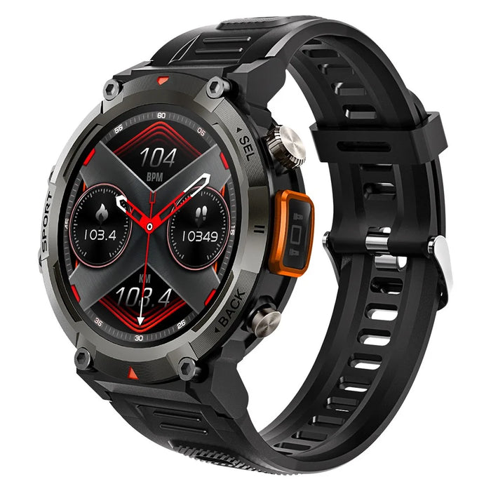 S100 1.45-inch Display Bluetooth-compatible Call Fitness Smart Watch with Light - 1
