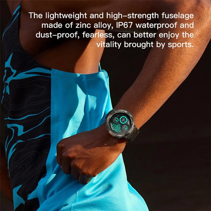 S100 1.45-inch Display Bluetooth-compatible Call Fitness Smart Watch with Light - 7