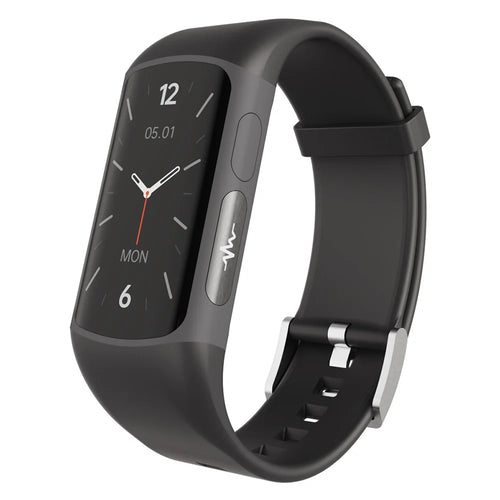 H8 1.47" Screen Fitness Tracker with Heart Rate Blood Pressure Blood Oxygen Health Tracker Smart Watch - Black - 1