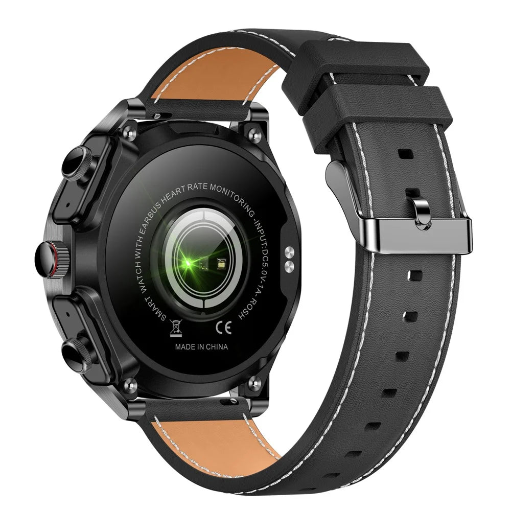 T95 2-in-1 1.52-inch IPS Screen Smart Watch Waterproof Bluetooth-compatible Call TWS Earphones - Black - 6
