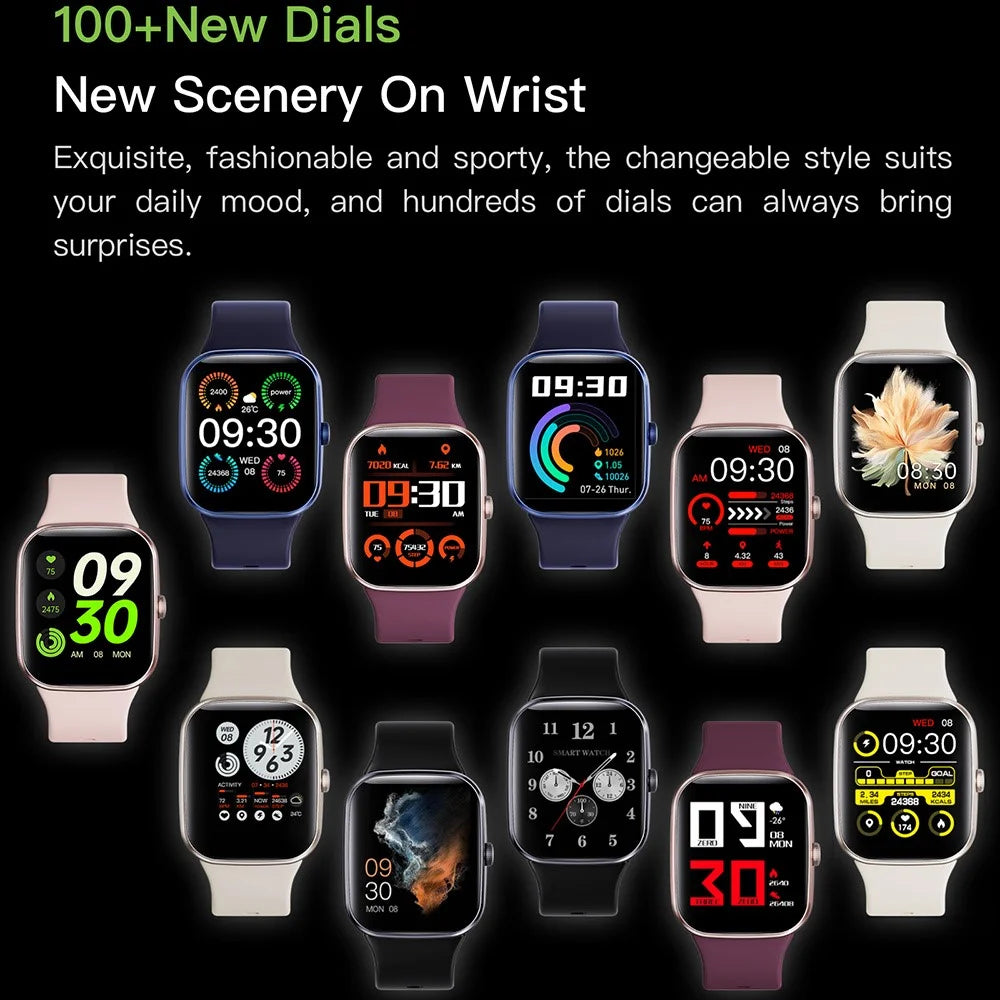 Q29 Bluetooth-compatible Smart Watch Women Fitness Tracker Heart Rate Monitor Sleep Tracker - Black - 5